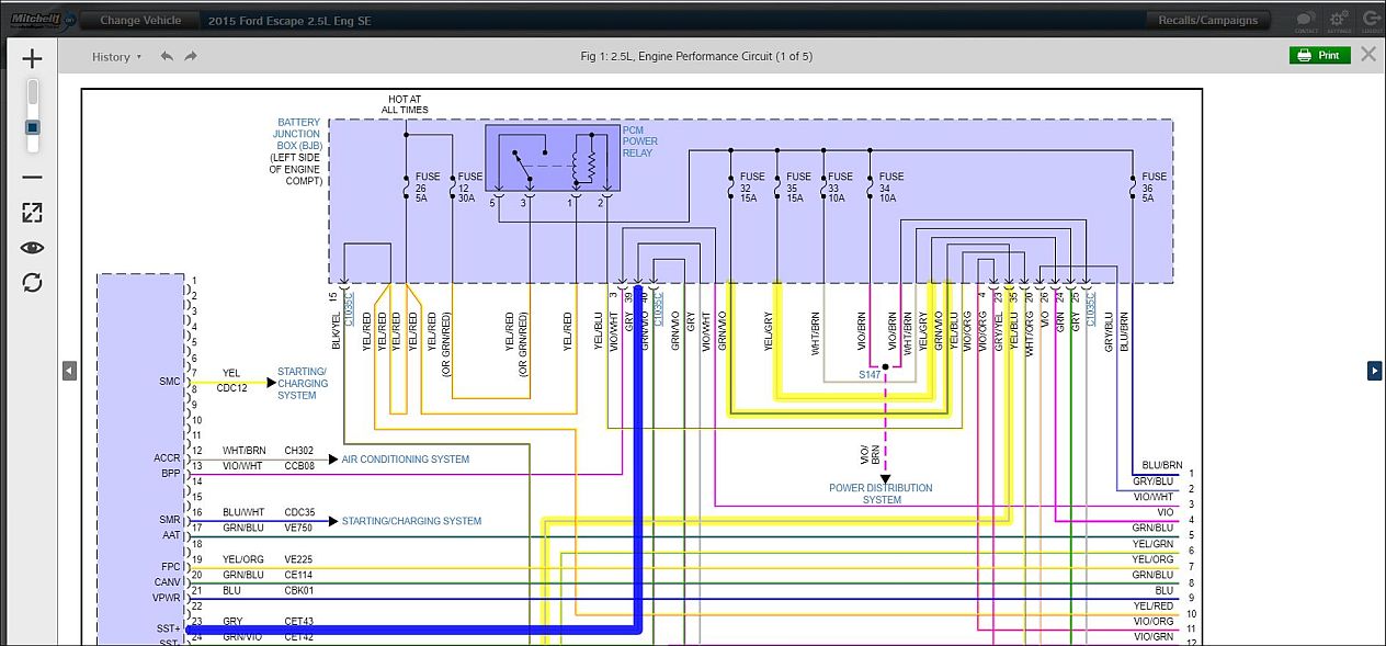 3.0L Diesel engine Performance Circuit